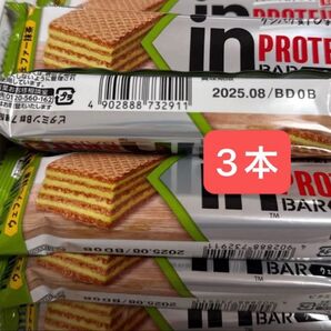 森永製菓 inバー プロテイン 抹茶ラテ 3本