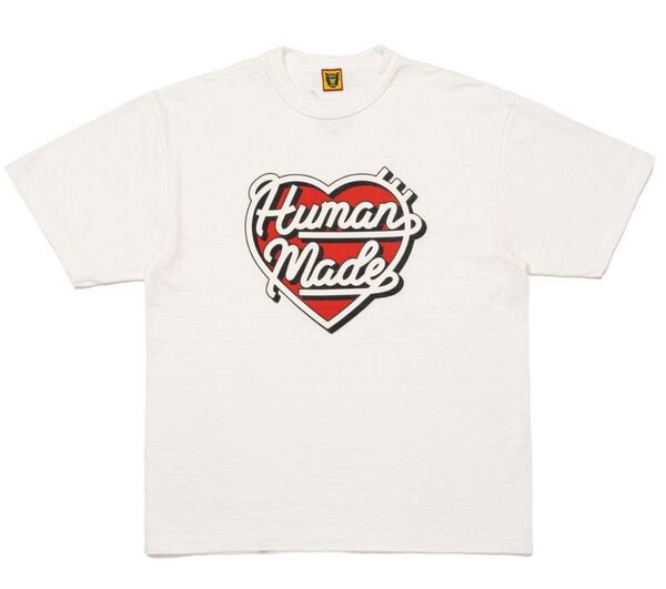 確実正規品!!Human Made ハートロゴ Tシャツ
