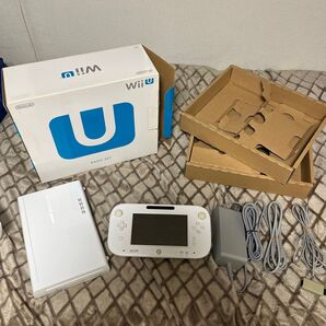 Nintendo WiiU ホワイト 本体 パッド 8GB