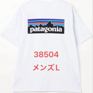 patagonia パタゴニア P-6 ロゴ レスポンシビリティー 38504 ホワイト メンズL