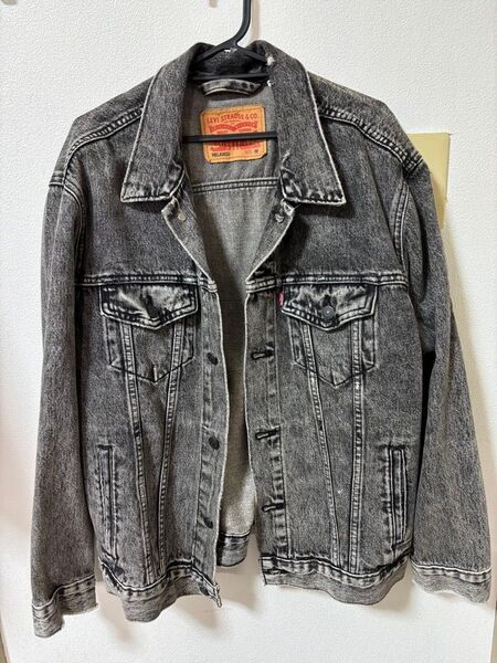 LEVI'S グレー デニムジャケット Mサイズ