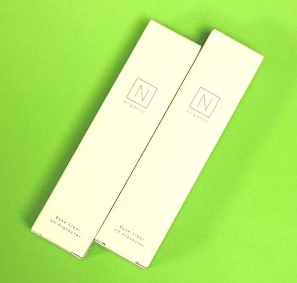 Nオーガニック N organic ベースクリア UVプロテクター 30g ×2本 (日焼け止め・SPF50+/PA++++)