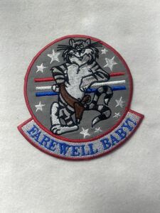 USN F-14 TOMCAT “FAREWELL BABY!!” Patch!!