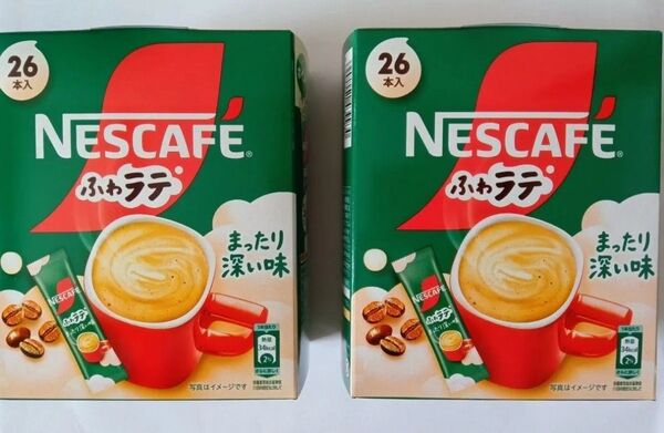 52まったり【匿名発送】 ネスカフェ ふわラテ まったり深い味 カフェラテ