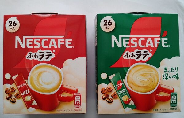 ふ深【匿名発送】 ネスカフェ ふわラテ まったり深い味 カフェラテ コーヒー