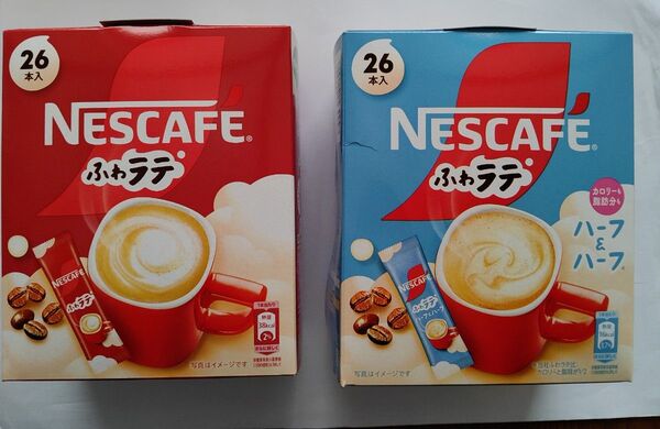 ふハ【匿名発送】 ネスカフェ ふわラテ カフェラテ コーヒー