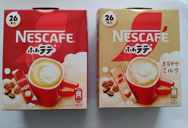 まふ【匿名発送】 ネスカフェ ふわラテ まろやかミルク カフェラテ コーヒー