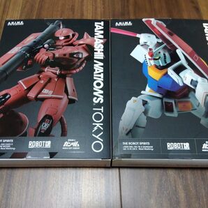 ROBOT魂 <SIDE MS> RX-78-2 ガンダム シャア専用ザク ver. A.N.I.M.E. リアルマーキング