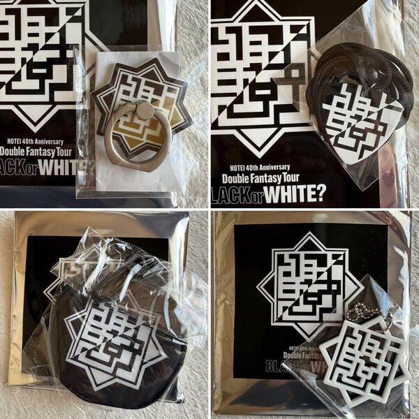 布袋寅泰 40th ANNIVERSARY BLACK or WHITE? ランダムグッズ まとめ売りセット