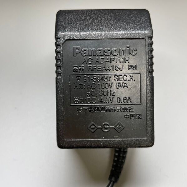 No.2442◎ Panasonic ACアダプター RFEA415J