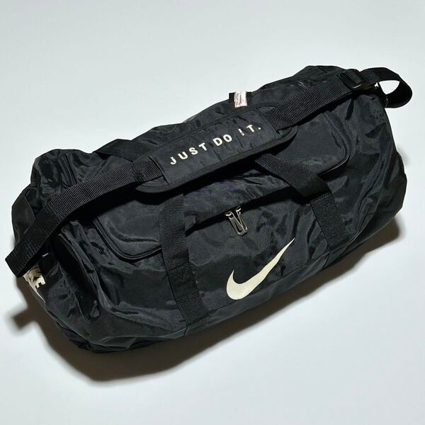 NIKE ボストンバッグ JUST DO IT. 黒 ブラック スポーツバッグ