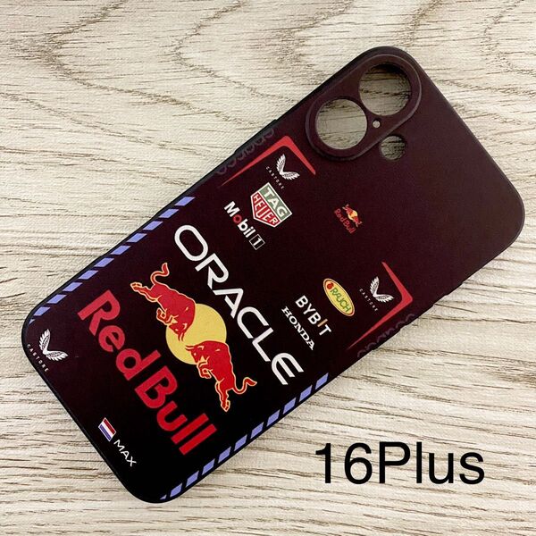 マックス・フェルスタッペン ① レーシング スーツ iPhone 16 Plus ケース F1 レッドブル