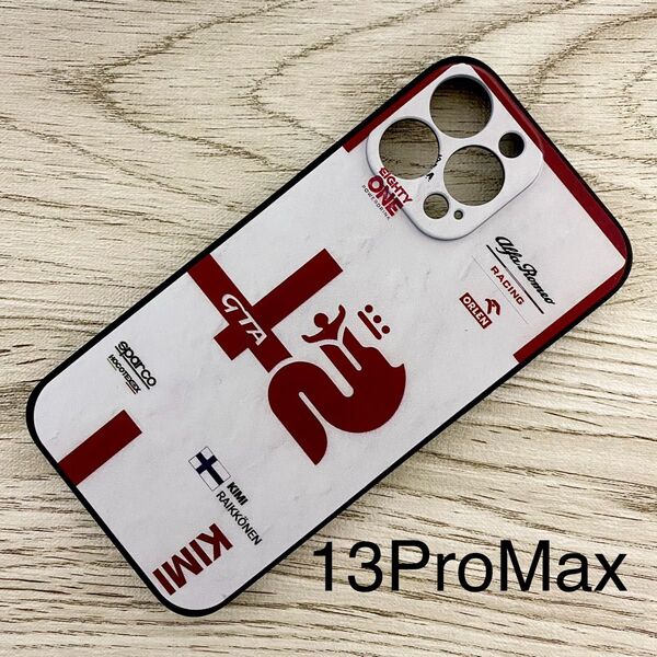 キミ・ライコネン レーシング スーツ iPhone 13 Pro Max ケース F1 アルファロメオ