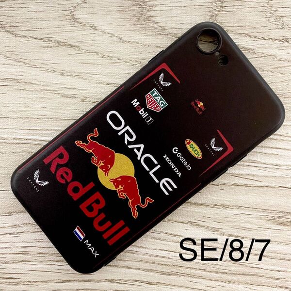 マックス・フェルスタッペン レーシング スーツ iPhone 8 / 7 / SE ケース F1 レッドブル