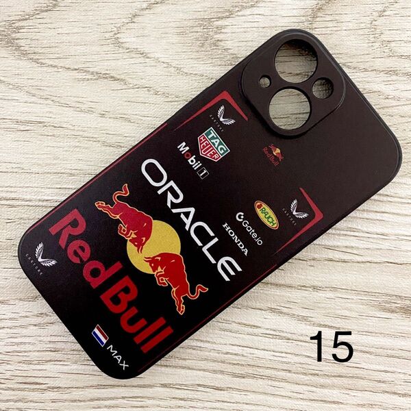 マックス・フェルスタッペン レーシング スーツ iPhone 15 ケース F1 レッドブル