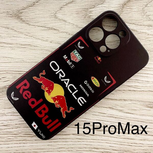 TSUNODA レーシング スーツ iPhone 15 Pro Max ケース F1 レッドブル