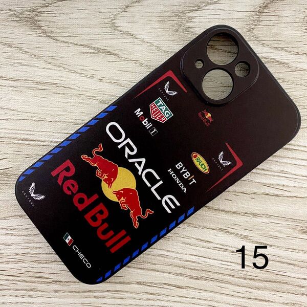セルジオ・ペレス レーシング スーツ iPhone 15 ケース F1 レッドブル