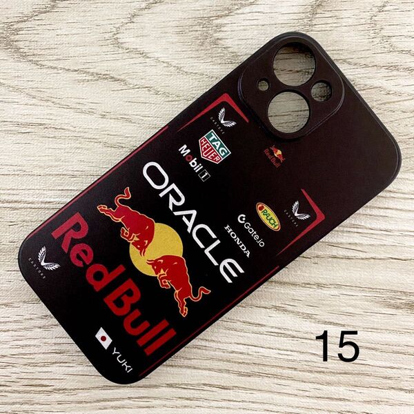TSUNODA レーシング スーツ iPhone 15 ケース F1 レッドブル
