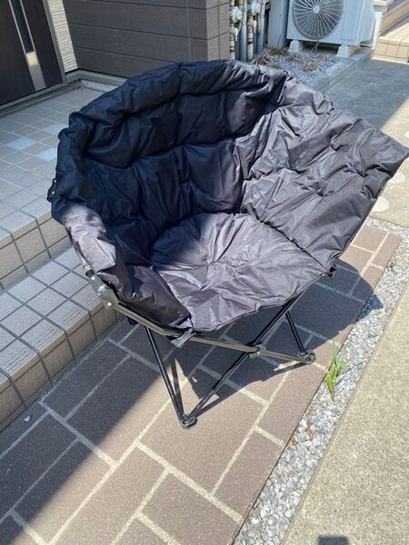 ホールアース クラムチェア ユナイテッドアローズ ブラック アウトドア