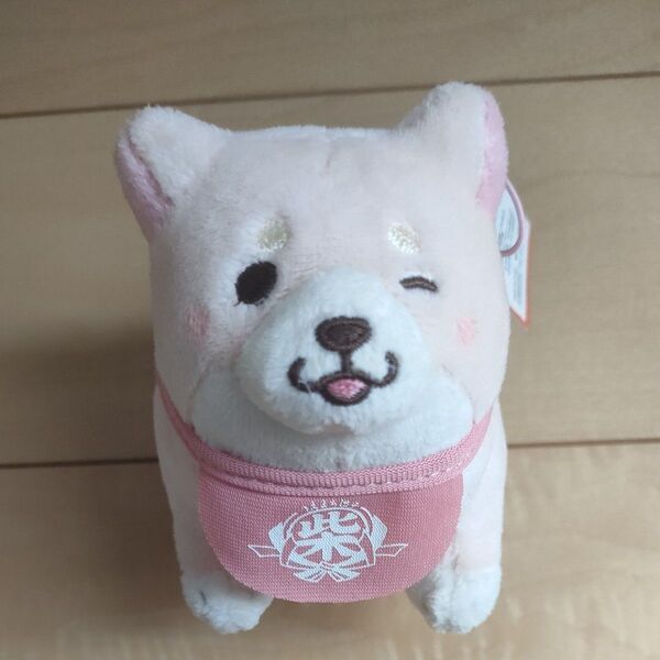 新品 アミューズメント景品★忠犬もちしば5周年記念ぬいぐるみ★さくら うえまち団子 柴犬マスコット