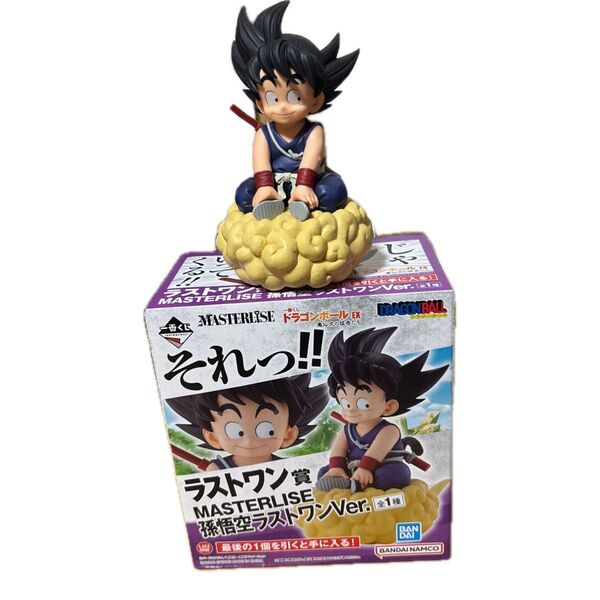 ドラゴンボール 一番くじ 亀仙流の猛者たち ラストワン 孫悟空 筋斗雲 開封品