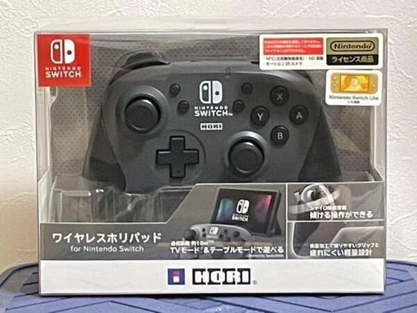 ワイヤレスホリパッド for Nintendo Switch グレー