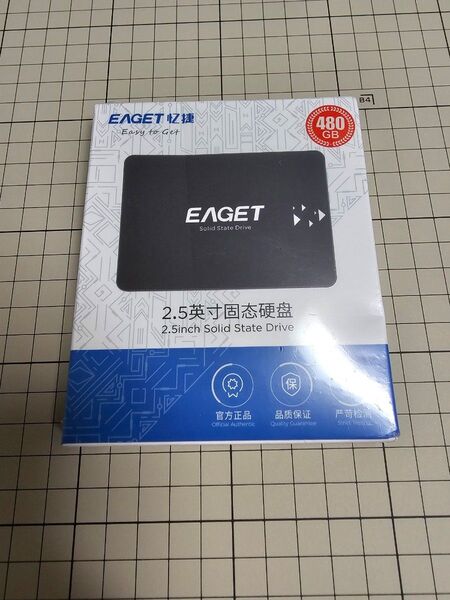 2.5インチ内蔵型SSD 480GB EAGET 新品未開封