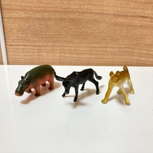 アニマル フィギュア 動物 3種類 カプセルトイ