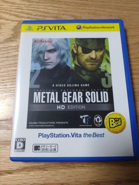 METAL GEAR SOLID HD EDITION PlayStationVita the Best/Vita ゲームソフト