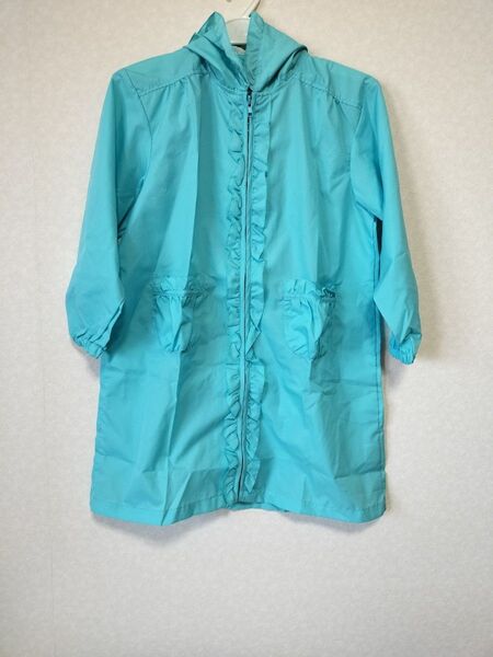 レインコート カッパ 雨具 フード付き 120