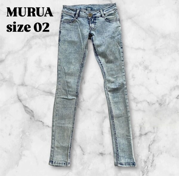 MURUA ムルーア デニム スキニーパンツ