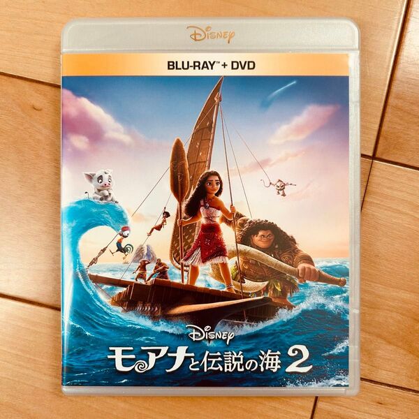 モアナと伝説の海2 ブルーレイ+純正ケース【国内正規版】新品未再生 ディズニー Disney Blu-ray