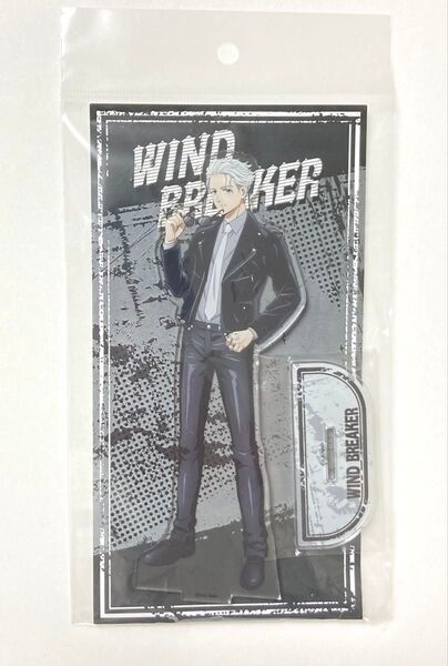 梅宮一 アクリルスタンド 限定 ロックレザー ウィンドブレーカー ツリビレ ツリービレッジ WIND BREAKER