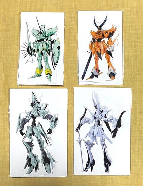 クロスミラージュ グリットブリンガー プロミネンス ダスゴースト アクリルスタンド ファイブスター物語 永野護 デザイン展