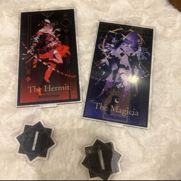 ホロライブ 紫咲シオン&沙花叉クロヱ アクスタ