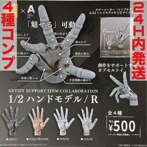 ARTIST SUPPORT ITEM COLLABORATION 1/2ハンドモデル/R ガチャ hand model