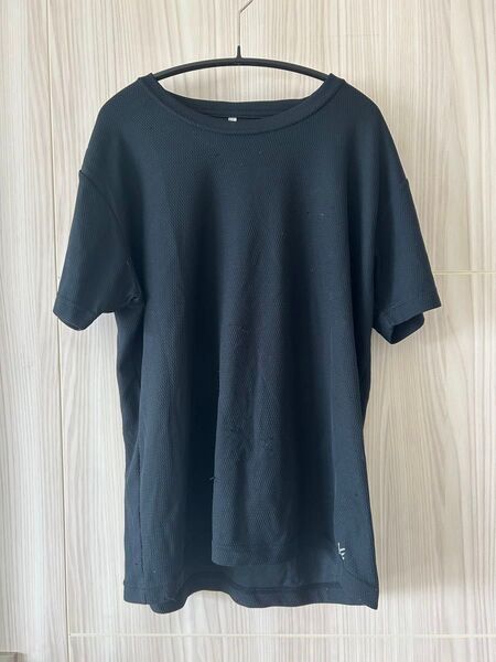 半袖 Tシャツ 無地 ブラック黒LL