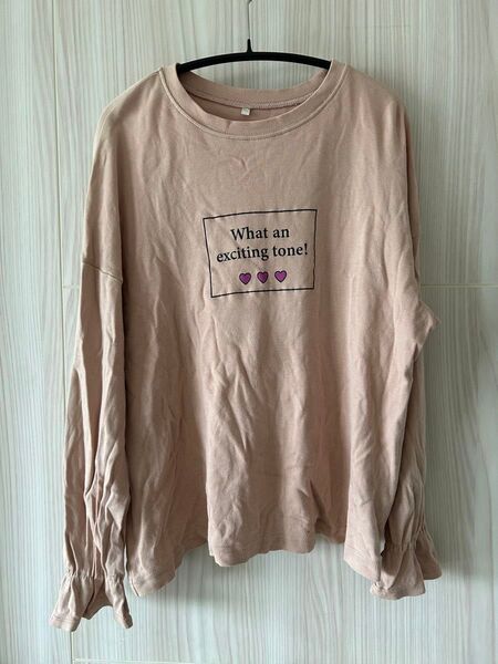 GUジーユー女の子 長袖 Tシャツ ロンT150
