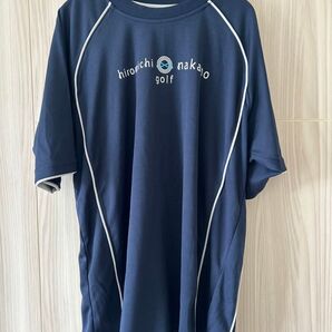 hiromichi nakano golf 半袖 Tシャツスポーツ ネイビーL