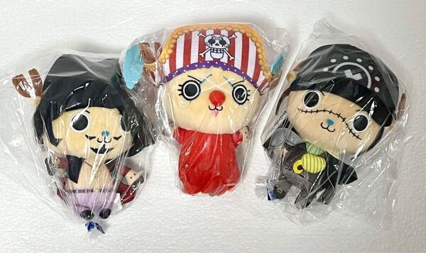 チョッパーのまねっこぬいぐるみ クロスギルド バギー ミホーク クロコダイル