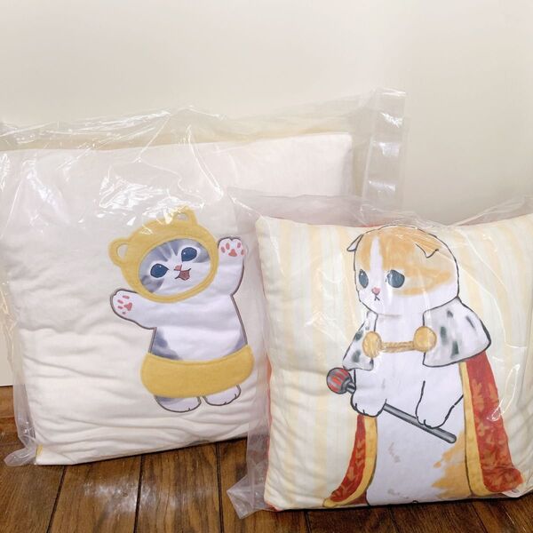 mofusand モフサンド クッション ブランケット入り 2点セット