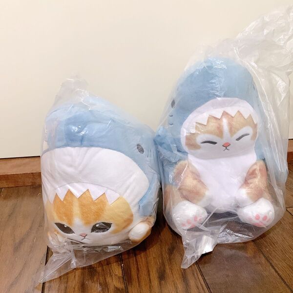 モフサンド mofusand サメにゃん ぬいぐるみ 2点セット