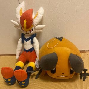 ポケモンぬいぐるみ エースバーンとデデンネ セット売り