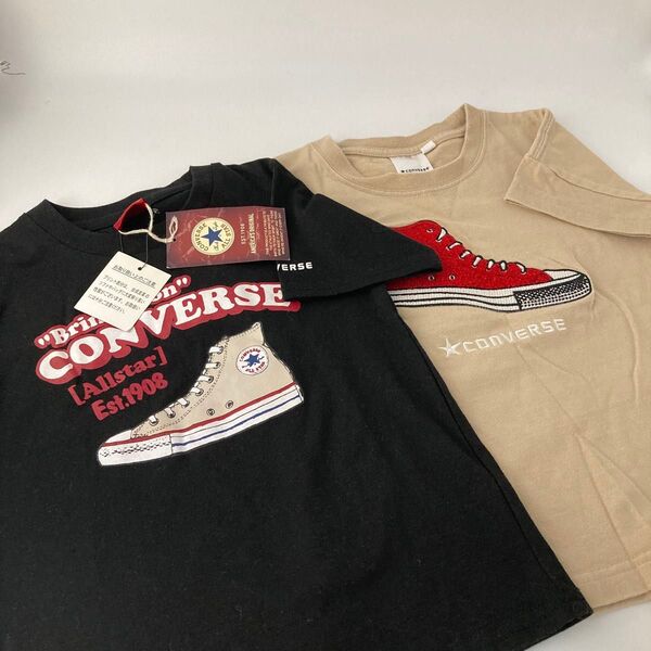 男の子 半袖 トップス Tシャツ セット コンバース 110