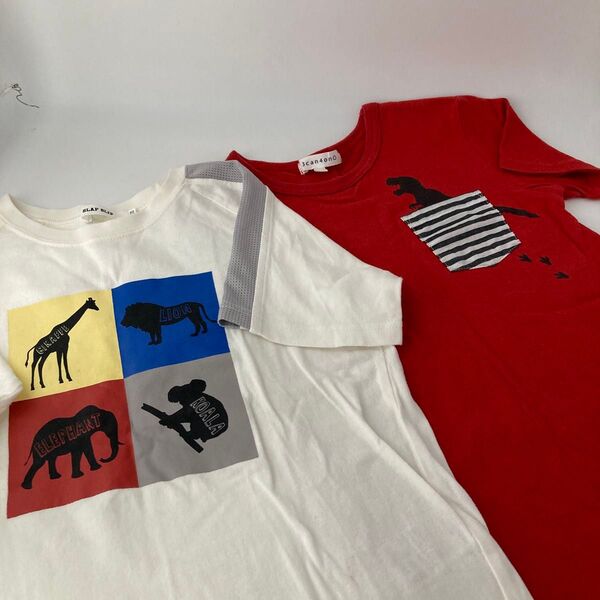 男の子 半袖 トップス Tシャツ SLAP SLIP 3can4on 120