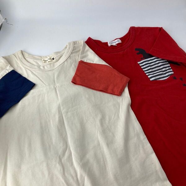 男の子 半袖 トップス Tシャツ セット branshes 3can4on 120