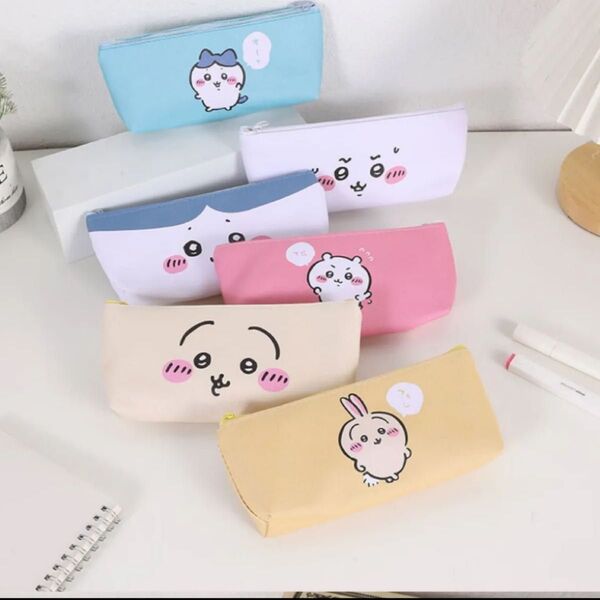 新品 3点セット キャラクター ペンポーチ ペンケース 筆箱 ポーチ ちいかわ CHIIKAWA