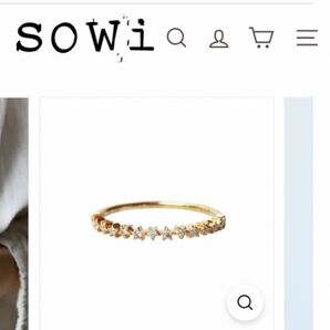 sowi K18・ダイヤモンド スターダストコレクション リング¥90,200 K18 ダイヤ リング