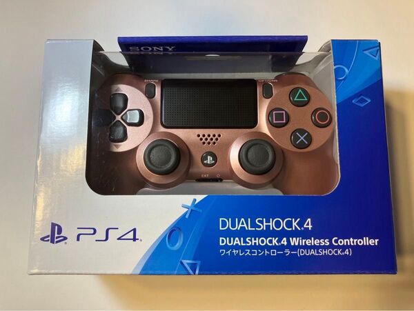 PS4 コントローラー 純正 DUALSHOCK4 SONY ローズ・ゴールド 限定カラー