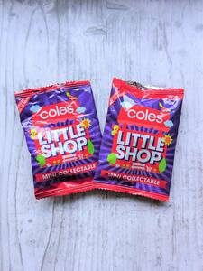 【海外製/レア】coles LITTLE SHOP/MINI COLLECTABLE コールス/おまけ/オーストラリア/スーパー/ジョンウェスト/チョバニ/チョバーニ